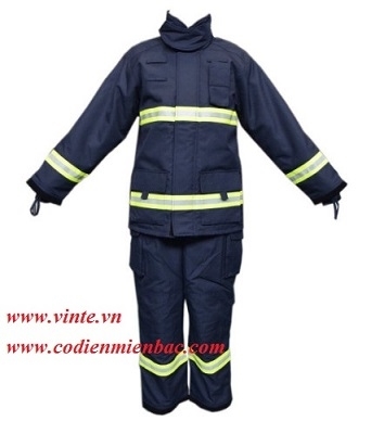 BỘ QUẦN ÁO CHỐNG CHÁY CHO LƯC LƯỢNG PCCC -  THEO TT56
